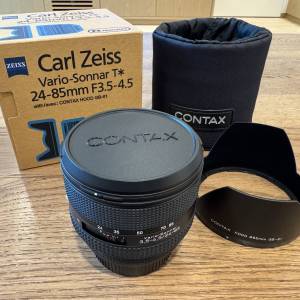 CONTAX Carl Zeiss Vario Sonnar T* 24-85mm F3.5-4.5 N Mount