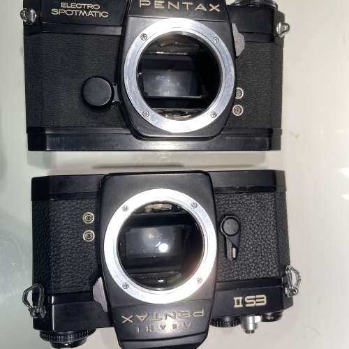 pentax spotmatic ES & ES ii 兩部機