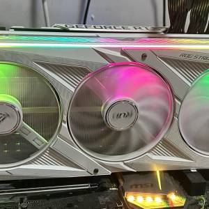 代售ROG Strix RTX 3090 OC Edition 24GB white