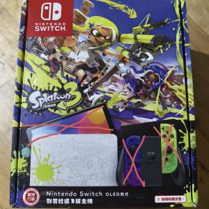 售二手Switch 原裝配件only (Splatoon 3盒),不包主機及Joycon