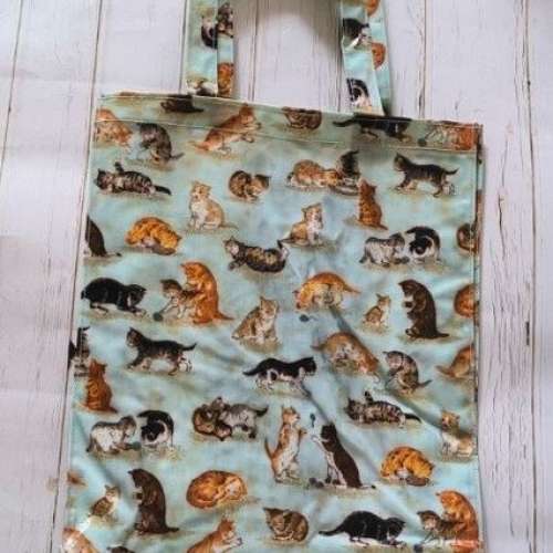 全新 貓咪 貓仔 喵星人 Tote Bag 環保袋 收納袋 購物袋