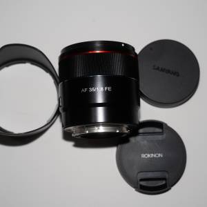 Samyang 35mm f1.8 FE mount