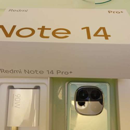 Xiaomi Redmi Note 14 Pro+ 5G (國行版) 進口貨 12GB+256GB 鏡瓷白