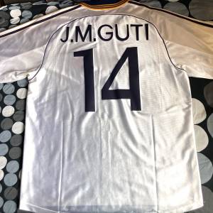 98/99 皇馬主場 x Guti size L