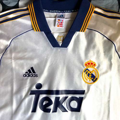 98/99 皇馬主場 x Guti size L