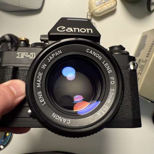 Canon New F1 Ae Finder with 50mm 1.4 Lens