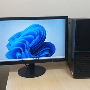 Lenovo V520,i7 7700 CPU,32G ram,512G SSD,1TB HD,DVDRW,WIFI,BT,22" mon