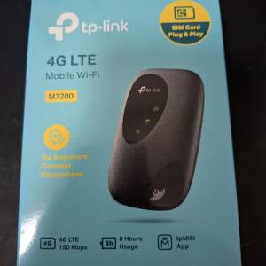 TP-link M7200 4G LTE wi-fi 蛋 行動WiFi分享器