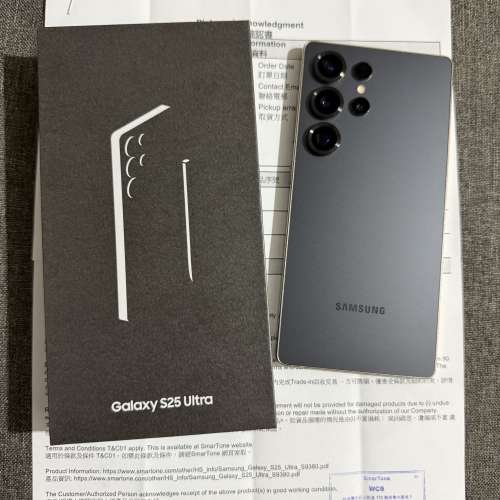 Samsung Galaxy S25ultra 512GB 黑色