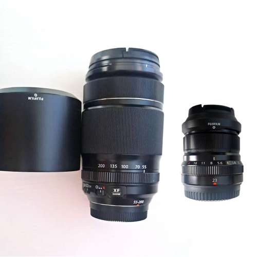 Fujifilm FUJINON XF23mmF2 及 55-200mmF3.5-4.8 兩鏡頭優惠