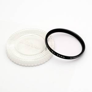 Nikon 52mm  L1bc filter + CP3 case