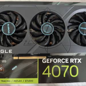Gigabyte RTX 4070 eagle oc