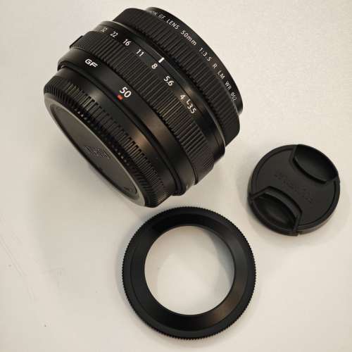90%新 Fujifilm GF 50mm F3.5 R LM WR 鏡頭 GF50 f/3.5 GFX50/100中片幅系列專用 G...