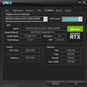 asus rog 2060s o8g