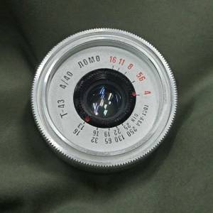 蘇聯( SMENA 8M) LOMO T43 40mm f4 / ЛОМО  T43 40/ 4  已改M42牙,(不是M42 螺...
