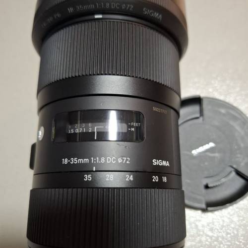 Sigma 18-35mm f1.8 sa-mount sa mount sd14 sd15 sd1