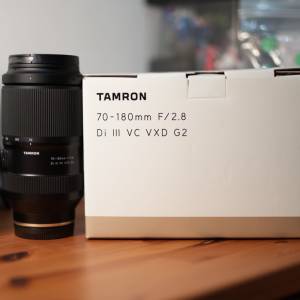 tamron 70-180mm F/2.8 Di III VC VXD G2(sony e mount)行貨7年保