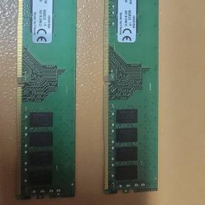 Kingston 8GB DDR4 2666MT (8x2)16GB