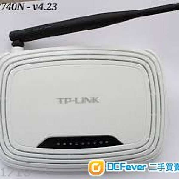 1個無線路由器  TPLINK WR740N 全部正常