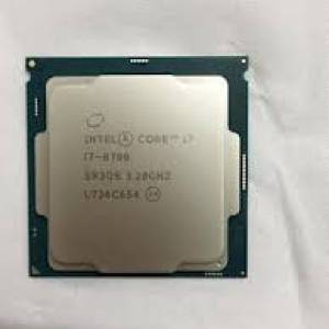 Intel i7 8700, i7 6700