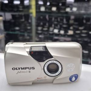 OLYMPIS MJU II 35MM F2.8 95% NEW   OLYMPUS MJU II ZOOM 115 95% NEW