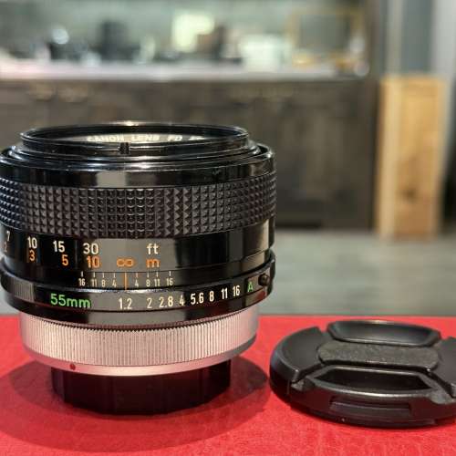 Canon FD 55mm F1.2 S.S.C. Aspherical Lens