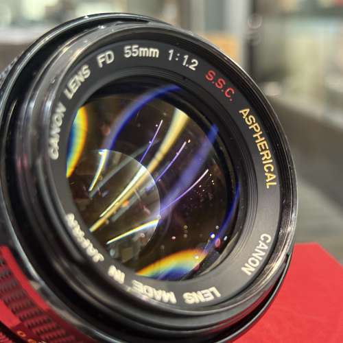 Canon FD 55mm F1.2 S.S.C. Aspherical Lens