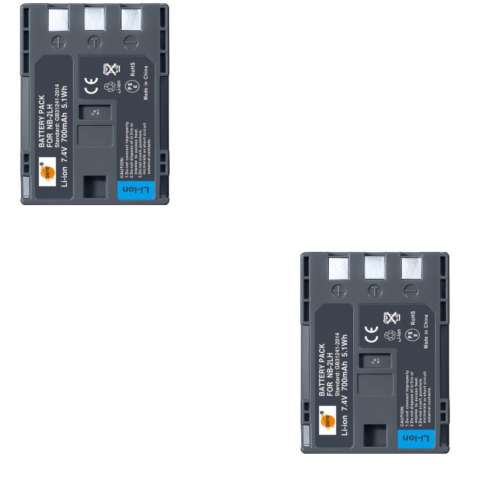 DSTE NB-2LH / NB-2L Lithium-Ion Battery With Charger 代用鋰電池連充電機 (7.4V...
