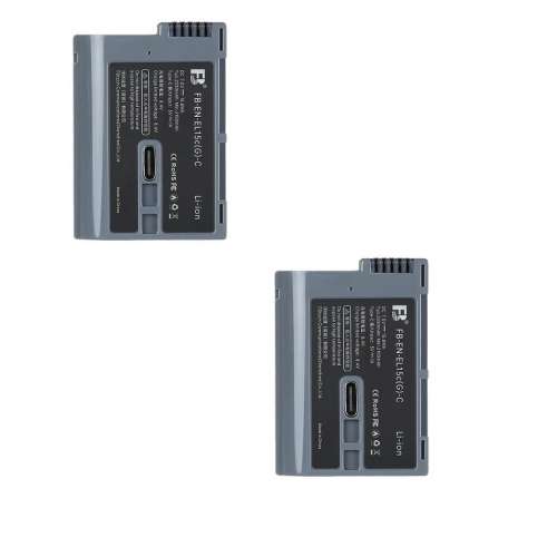 FB灃標 EN-EL15C Type Lithium-Ion Battery Pack with USB-C Charging Port  (2400...
