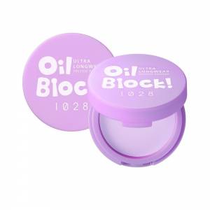 1028 Oil Block!超吸油蜜粉餅 微光嫩白 紫微光
