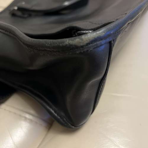 Agnes b 真皮 2WAY BRIEFCASE