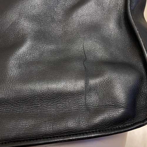 Agnes b 真皮 2WAY BRIEFCASE