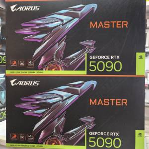 全新 Gigabyte RTX 5090 Master 顯示卡 旺角門市 可 Trade in 4090 4080 4070 Ti S...