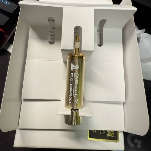 ［如全新］ Kojo Crystal Ep T3-G 3.5mm 插頭型地盒