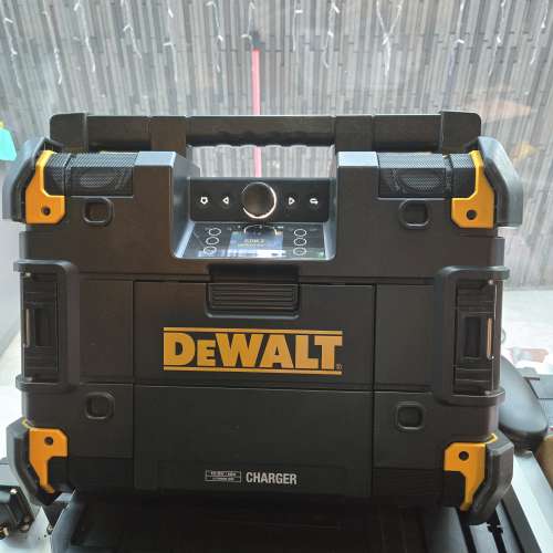 Dewalt TSTAK portable bluetooth charger