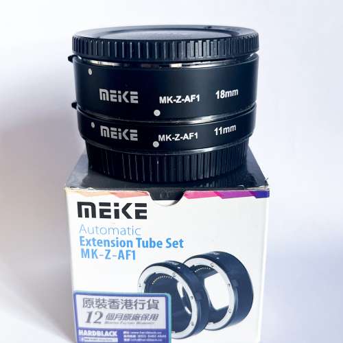 Meke MK-Z-AF1 extension tube set 美科自動對焦微距環