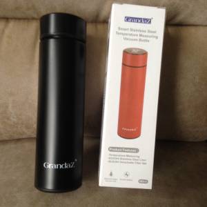 ✈️ GRANDAZ Smart Stainless Steel Vacuum Flask 480ml NEW 全新 保温瓶 智能真空...