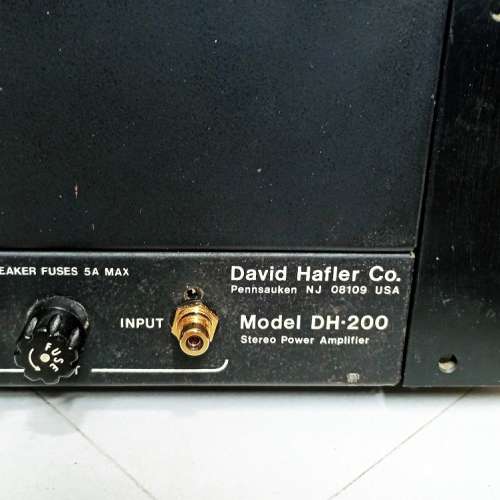 Hafler DH-200 Power Mosfet Output後級(220V)