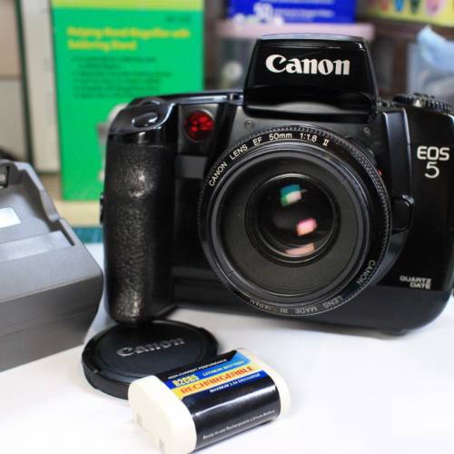 Canon EOS 5 與 50mm f1.8