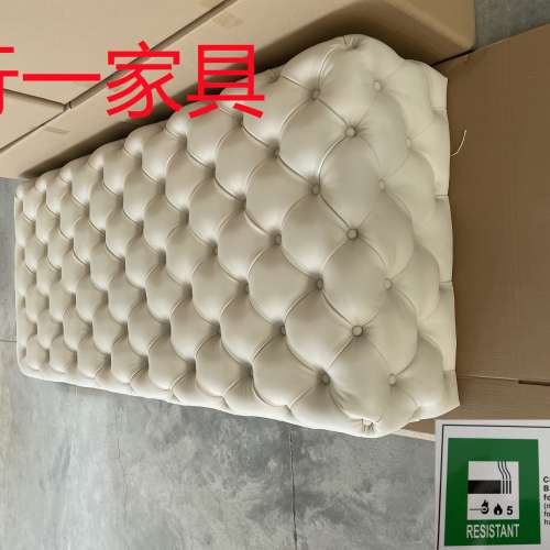 2面坐人储物卡位梳化，志达行防火皮梳化，餐厅订造梳化厂家