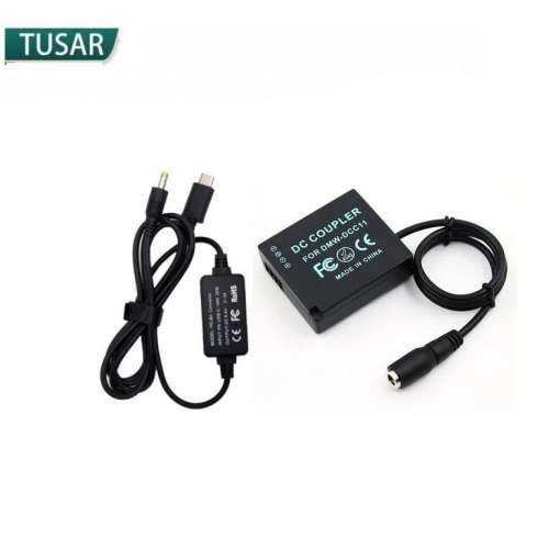TUSAR Type-C Dummy Battery Supply Kit For LEICA BP-DC15 / BPDC15 / BP-DC15E-U