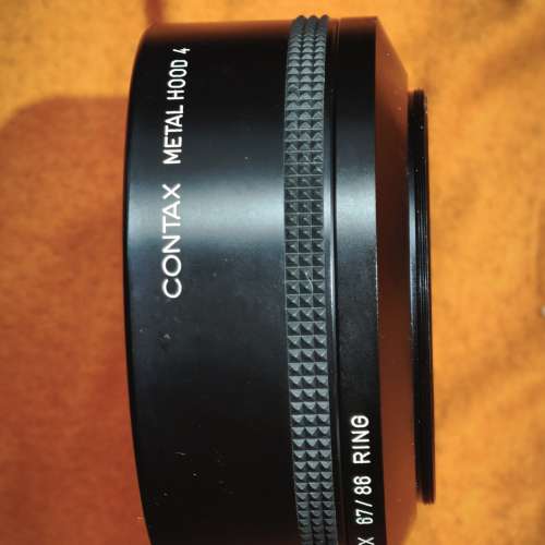 Contax 67mm 86mm hood 康泰時 遮光罩 90%new