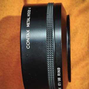 Contax 67mm 86mm hood 康泰時 遮光罩 90%new