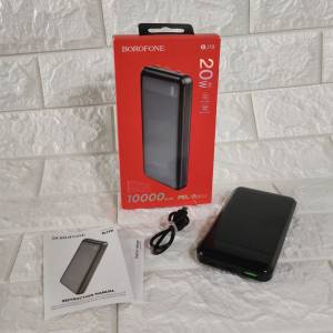 98%勁新行貨BOROFONE BJ19 10000mAh 快充20W Power Bank 全套有盒