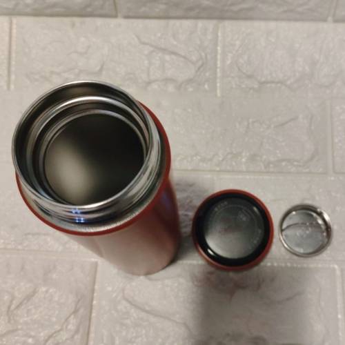 全新行貨GrandaZ 智能溫度計不銹鋼保溫瓶 紅色