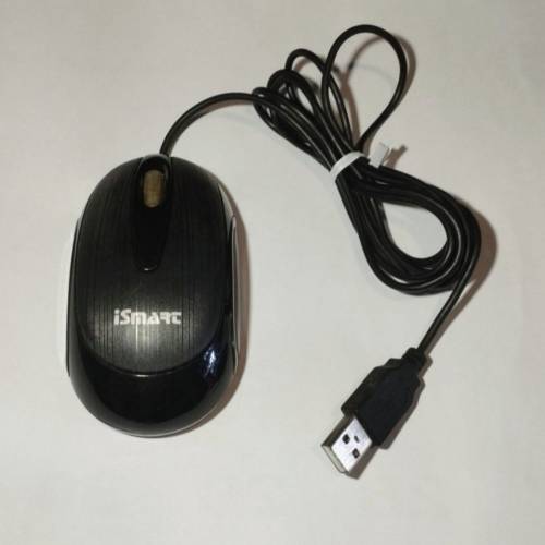 95%新行貨可折叠USB防水靜音鍵盤+İSMART M08 USB 光學滑鼠