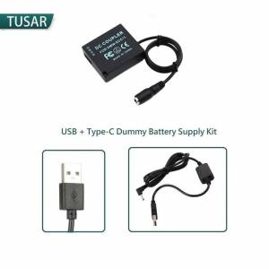 TUSAR USB + Type-C Dummy Battery Supply Kit For LEICA BP-DC15  外接電源供應器 ...
