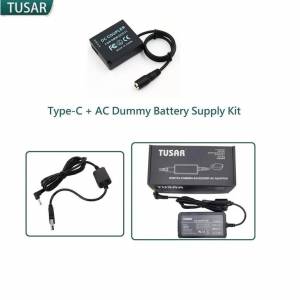 TUSAR Type-C + Pro AC Dummy Battery Supply Kit For LEICA BP-DC15外接電源供應...