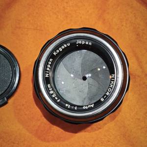 Nikon 5.8cm F1.4 NAI NON AI 58mm 尼康 58，鏡片通透冇花冇霉微塵，對焦環順暢，光...