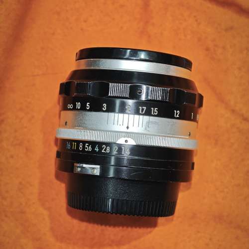 Nikon 5.8cm F1.4 NAI NON AI 58mm 尼康 58，鏡片通透冇花冇霉微塵，對焦環順暢，光...
